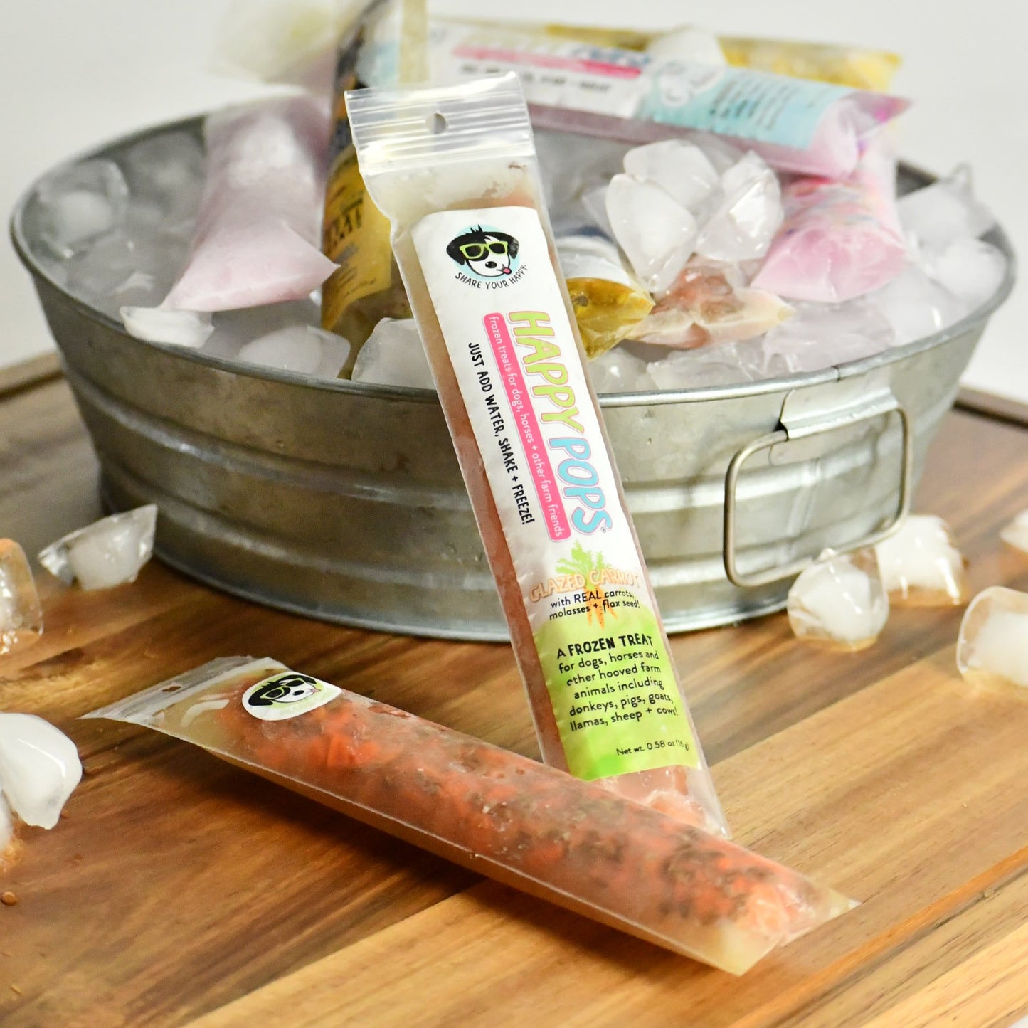 Happy Pops | Glazed Carrot Frozen Treat 5-Pack