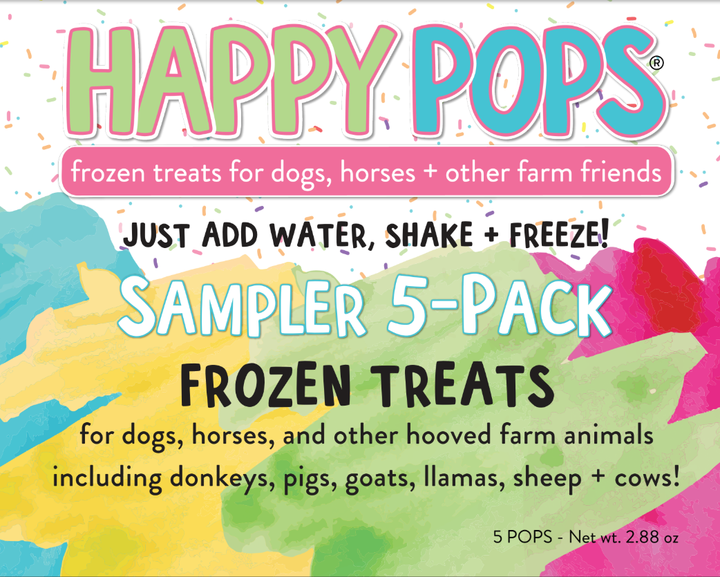 Happy Pops | Farm Animals Sampler 5-Pack